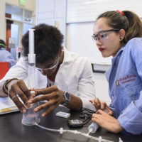 Students in the Leland Stanford program