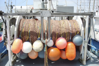 Gillnet fishing boat equipment