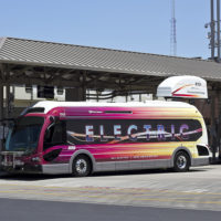 All-electric bus