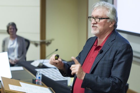 Jeff Raikes, chairman of the Board of Trustees.