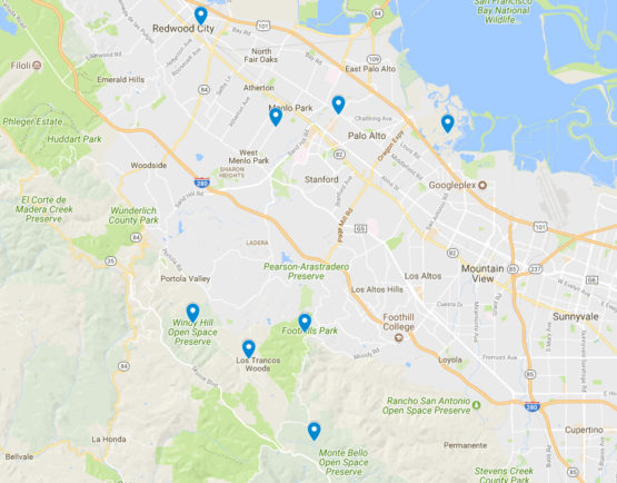 Off campus map