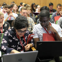 New graduate students participate in the course Energy@Stanford and SLAC, part of SGSI, September, 2017.