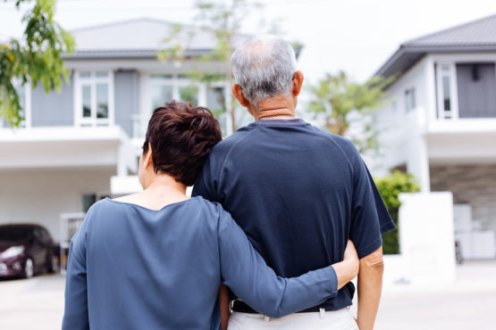 Elderly couple