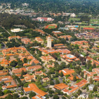 aerial view of campus