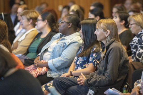 Audience for president and provost