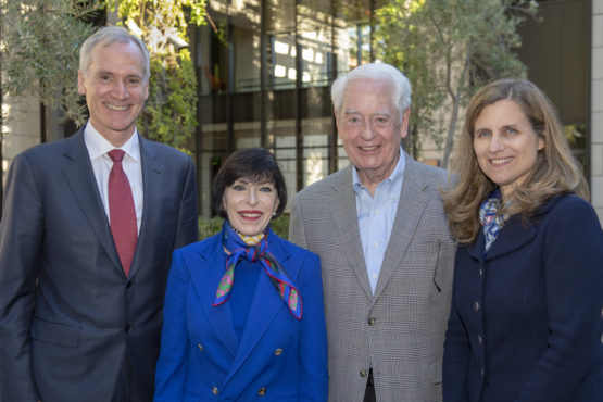 Marc Tessier-Lavigne, Carolyn Franke, William A. Franke, and Elizabeth Magill