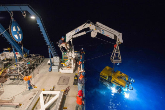 Nautilus crew deploys Hercules