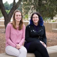 Natalie Geise, left, and Jen Marrero Hope