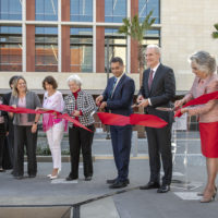 Official opening and ribbon cutting at the Stanford Redwood City Campus