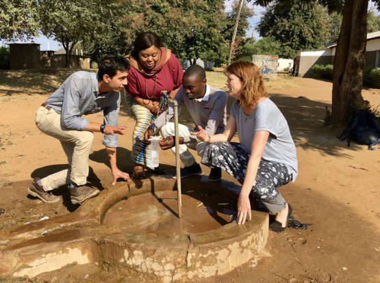 Jenna Davis in Zambia