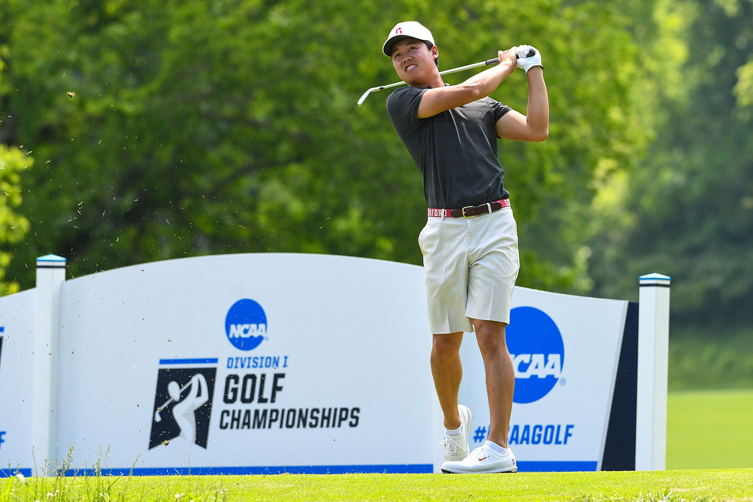 Brandon Wu on golf course.