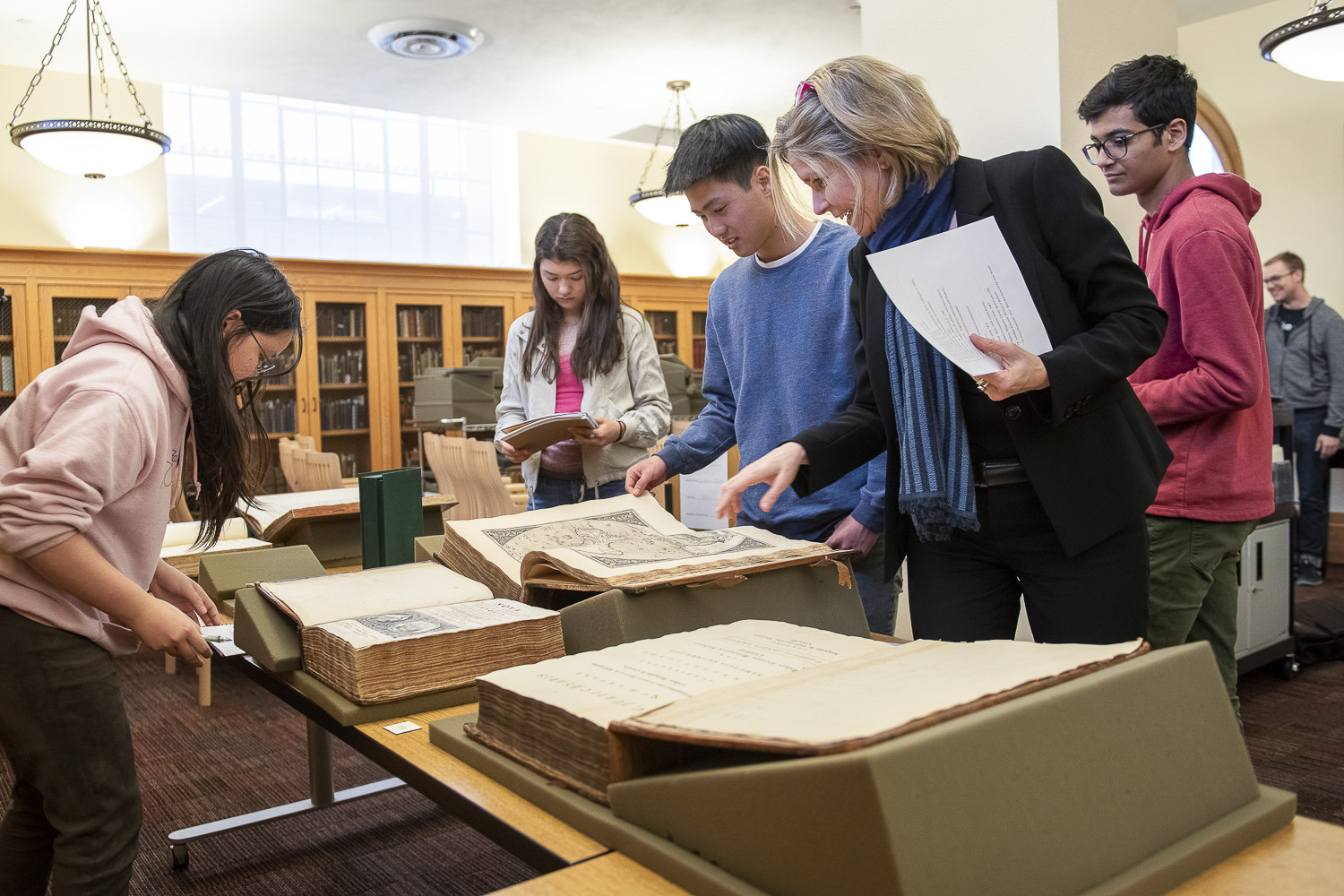 Humanities Research Intensive, taught during spring break at Stanford Libraries Special Collections with Caroline Winterer and Elaine Treharne. Humanities Boot Camp.