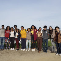 POISE students during a trip to Monterey, where they visited the Monterey Bay Aquarium.