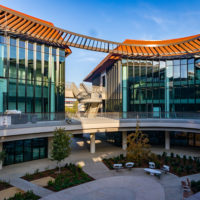 The Stanford ChEM-H Building and the Stanford Neurosciences Building