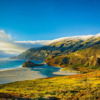 The coastline at Big Sur, California