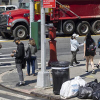 New York City street corner